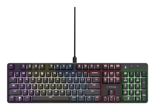 Trust GXT 871 Zora - Clavier PC Trust - grosbill.com - 1
