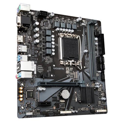 Gigabyte H610M H DDR4 Micro-ATX  - Carte mère Gigabyte - 1