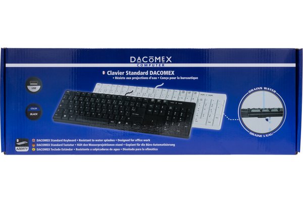 Dacomex K150-U-FR Standard USB - Clavier PC Dacomex - grosbill.com - 1