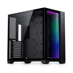 image produit Magnium Gear Neo Qube 2 Infinity RGB TG Noir - MT/Ss Alim/E-ATX Grosbill