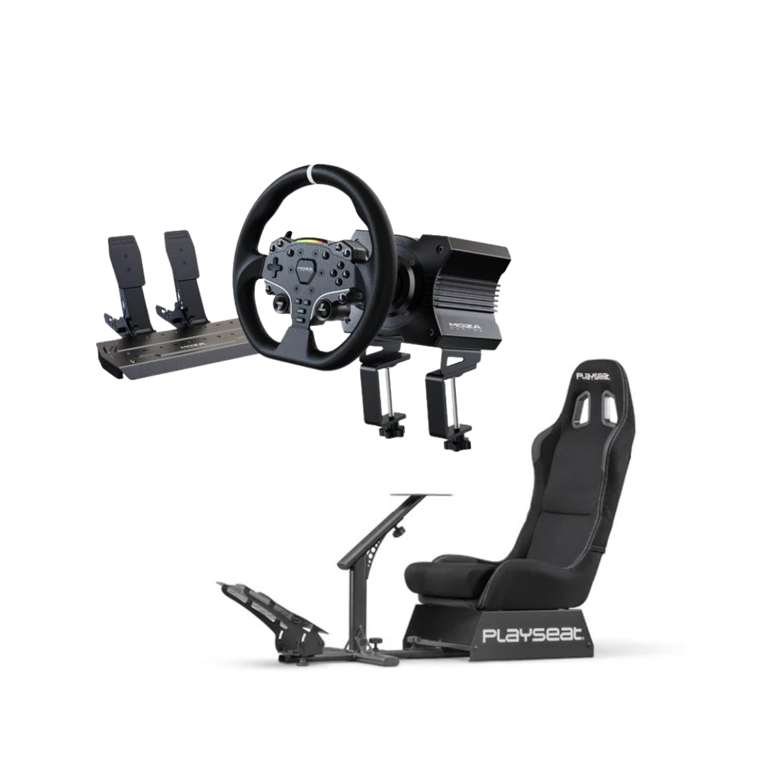 Moza Racing R5 + Playseat Evolution - ActiFit (RS20 / 38046) - Achat / Vente Pack Simracing sur grosbill.com - 0