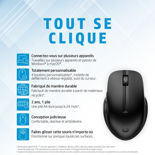 435 MLTDVC WRLS MOUSE - Achat / Vente sur grosbill.com - 6