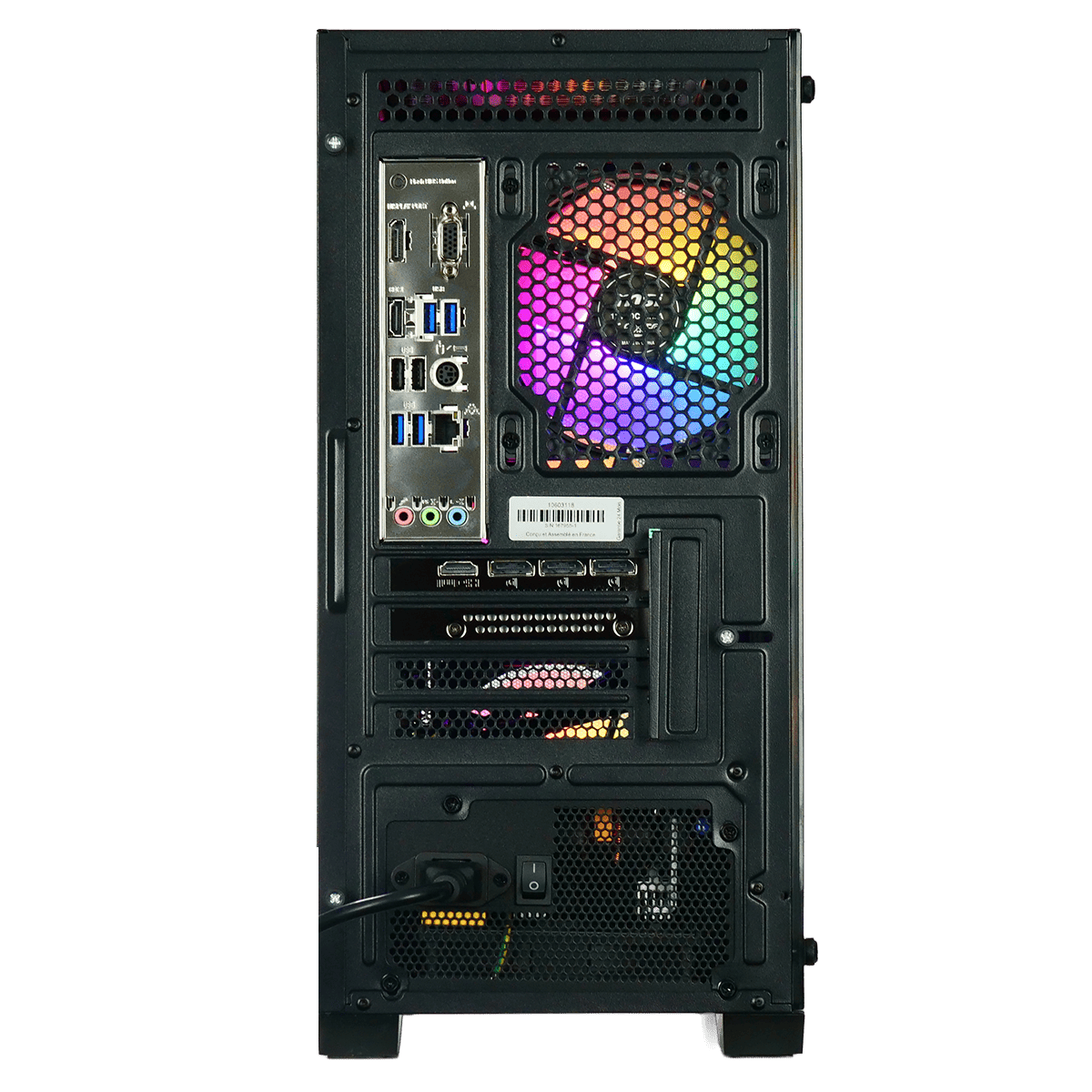 Grosbill EAZY Gaming - R5-5500/5060/16Go/500Go (PCG-10603118) - Achat / Vente PC Fixe sur grosbill.com - 5