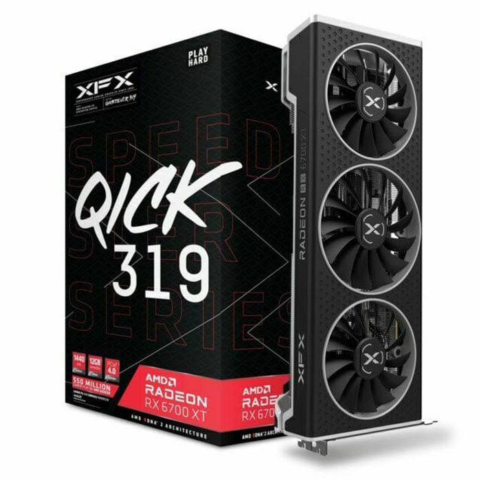 XFX SPEEDSTER QICK319 RX 6700XT  - Carte graphique XFX - 0