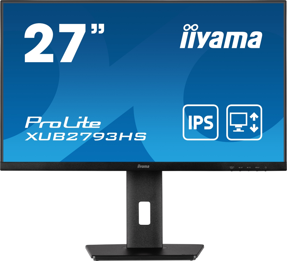 Iiyama 27 pouces  XUB2793HS-B6 - Ecran PC Iiyama - grosbill.com - 0