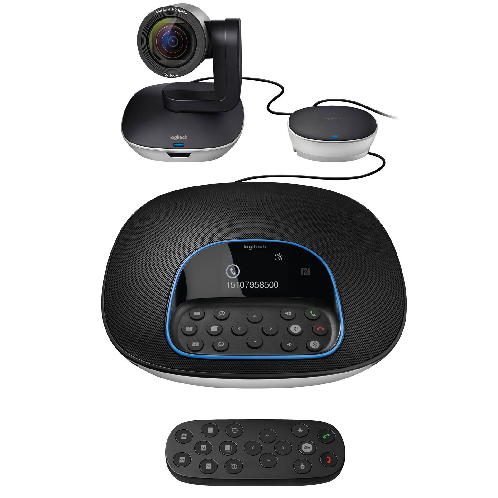 Logitech  GROUP kit video conférence (960-001057) - Achat / Vente Vidéoconférence sur grosbill.com - 0