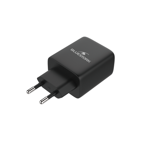Bluestork Chargeur 65W PD - 3 ports + Câble USB-C 2m - Noir (PW-65-CCA-B) - Achat / Vente Chargeur sur grosbill.com - 6
