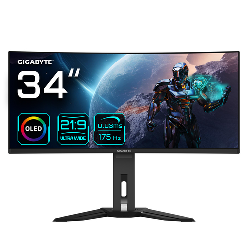 Gigabyte 34 pouces  MO34WQC - Ecran PC Gigabyte - grosbill.com - 0