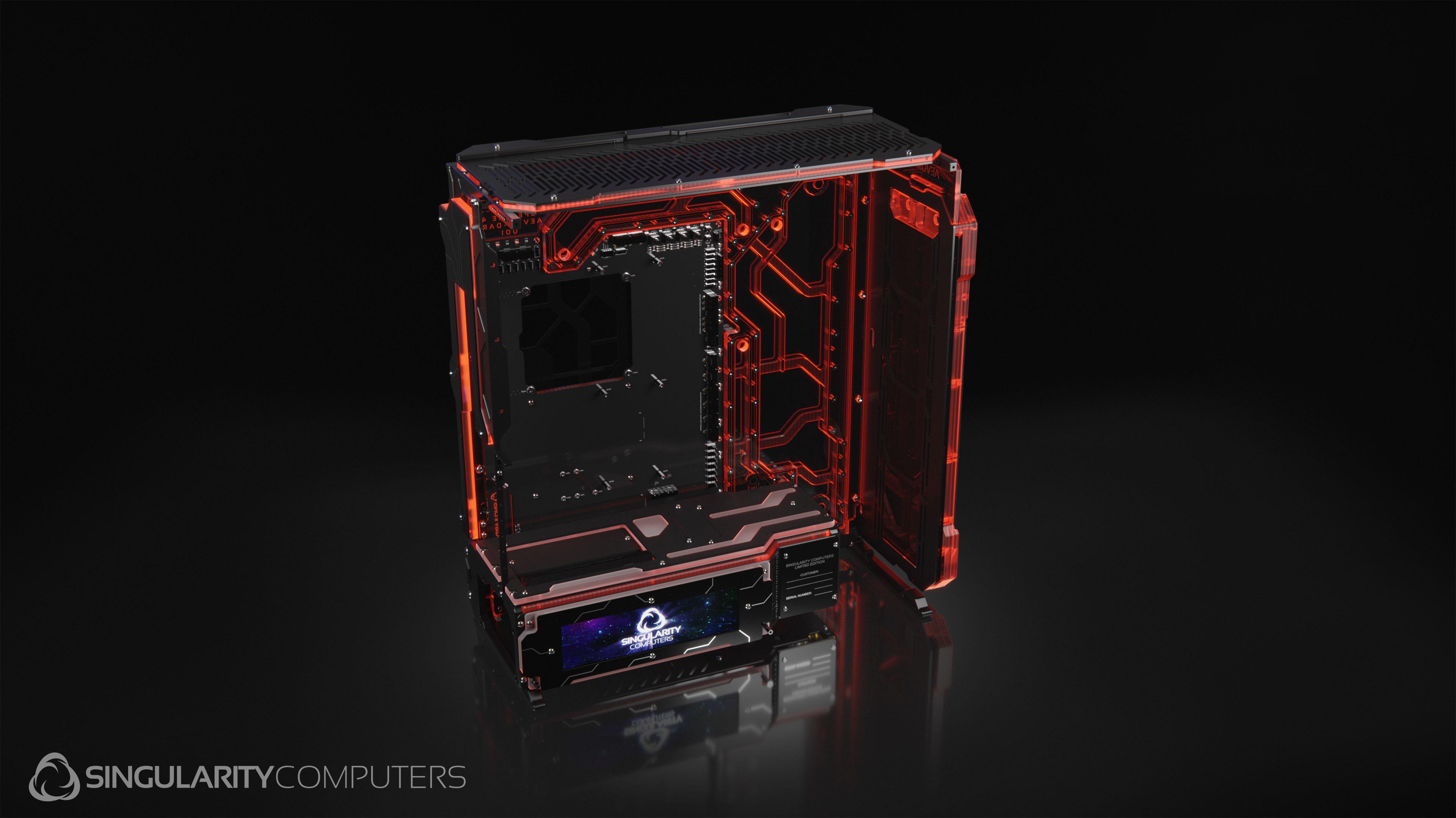 Singularity Singularity Computer Spectre 4 Black Noir - Boîtier PC - 10