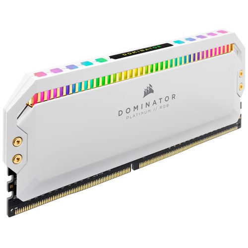 Corsair Dominator Platinum RGB, DDR4-3200, CL16 - 16 GB Dual-Kit, weiÃŸ - Achat / Vente sur grosbill.com - 8