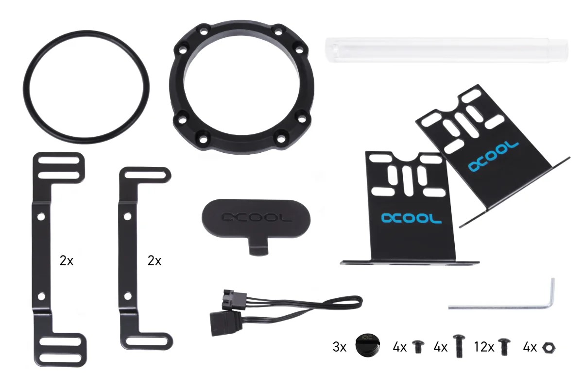 Alphacool Pompe + reservoir Eisbecher Aurora D5 - 250mm - Watercooling - 5