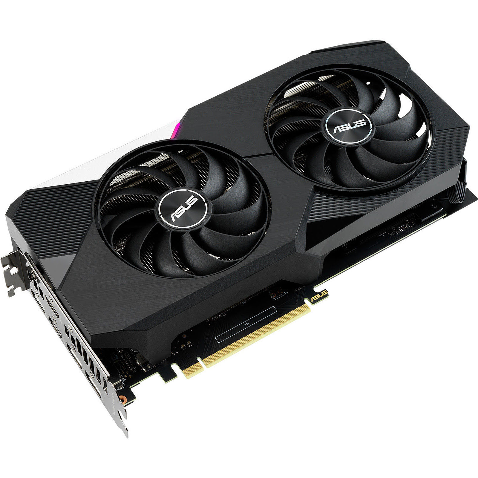 Asus DUAL-RTX3060TI-O8G-V2 LHR  - Carte graphique Asus - 0