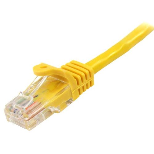 1m Yellow Snagless UTP Cat5e Patch Cable - Achat / Vente sur grosbill.com - 1