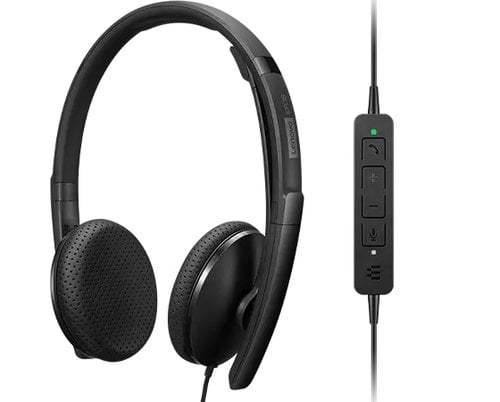 Lenovo Wired VoIP Headset Zoom - Achat / Vente sur grosbill.com - 0