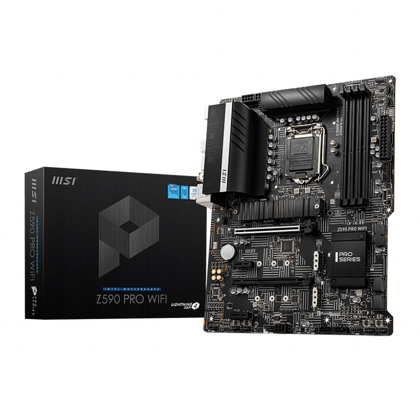 MSI Z590 PRO WIFI ATX  - Carte mère MSI - grosbill.com - 0
