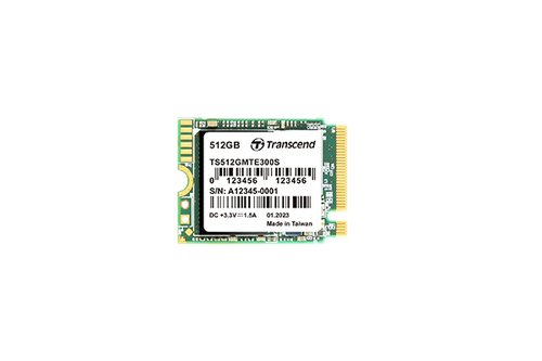 Transcend 512GB M.2 2230 NVMe TS512GMTE300S#  M.2 - Disque SSD - 0