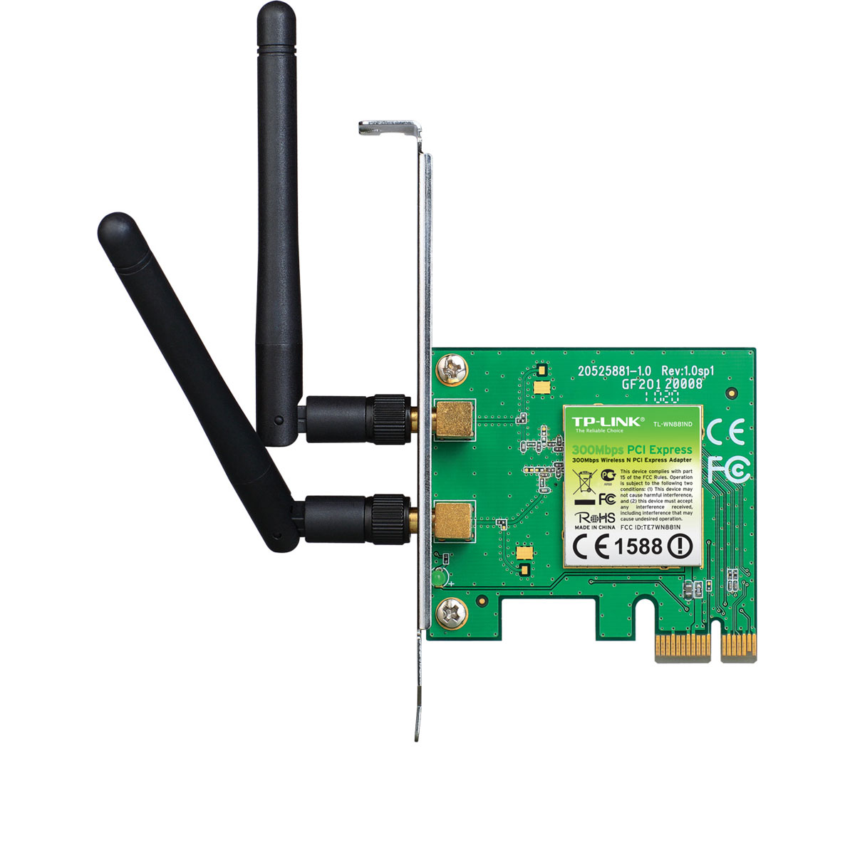 sans fil carte Wifi mini pci-e Express à pci-e adaptateur avec 2