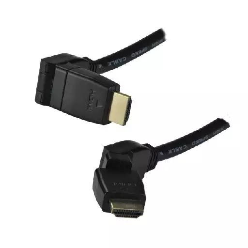 Câble HDMI Rotatif Haute Vitesse - 1.8m - 0