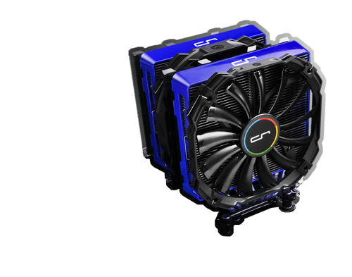 Cover Bleu pour Ventirad R1 Ultimate et R1 Univers - Cryorig CR-CCI - 1