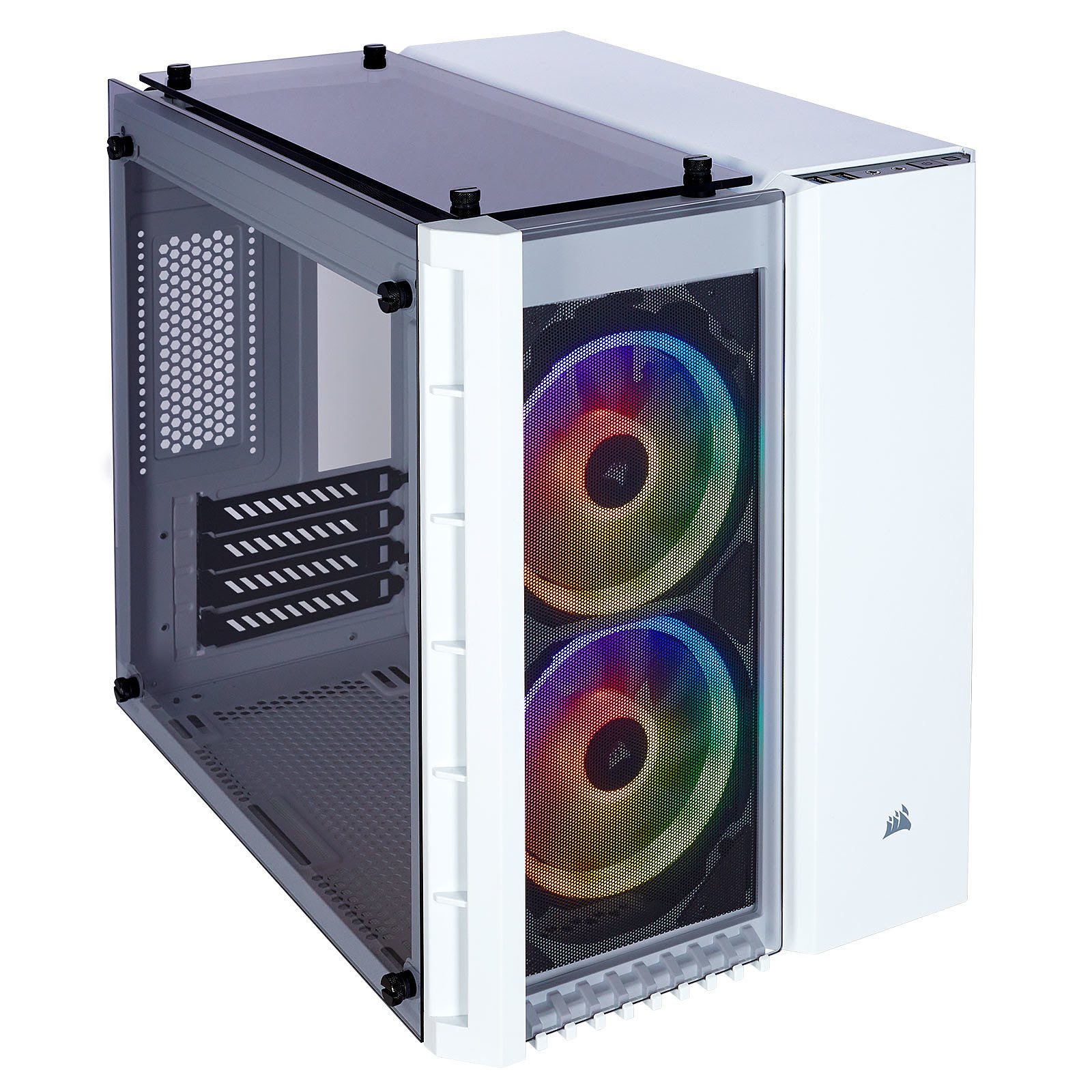 Corsair Crystal 280X RGB White - Boîtier PC Corsair 