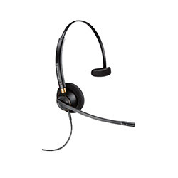 POLY EncorePro HW510 Casque Avec fil Arceau Bureau Centre d appels Black