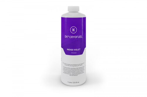 EK Water Blocks Liquide EK-CryoFuel Premix, Indigo Violet - 1000ml -  Watercooling