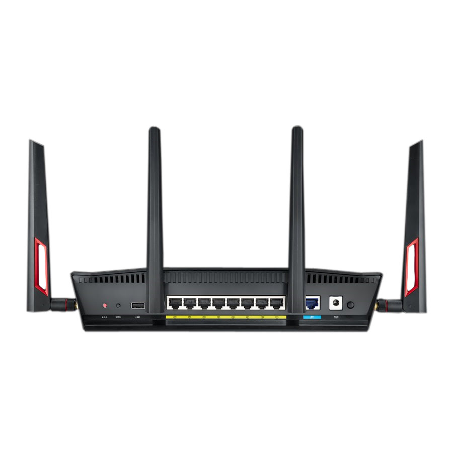 Asus RT-AC88U - Switch 8 ports/WiFi AC 3200 - Routeur Asus - 1