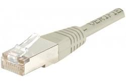 Grosbill Connectique réseau Cordon Cat 6, 4P Moule 0.50 m FTP Vert