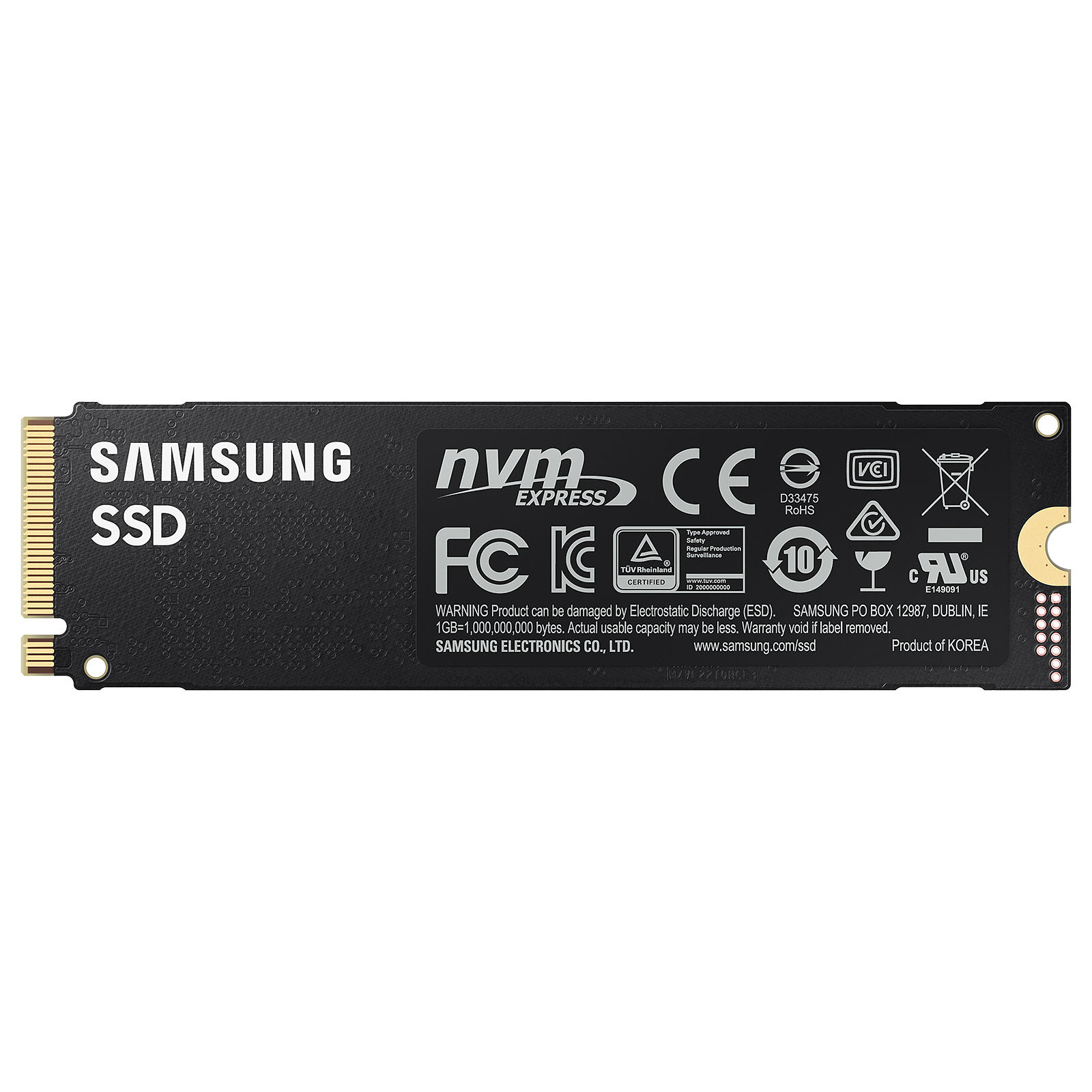 Samsung 980 PRO M.2 Disque SSD Samsung grosbill