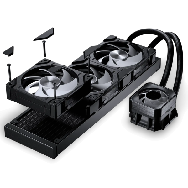 Phanteks Glacier One 360D30 X2 DRGB AiO - 360mm - Noir - Watercooling - 4