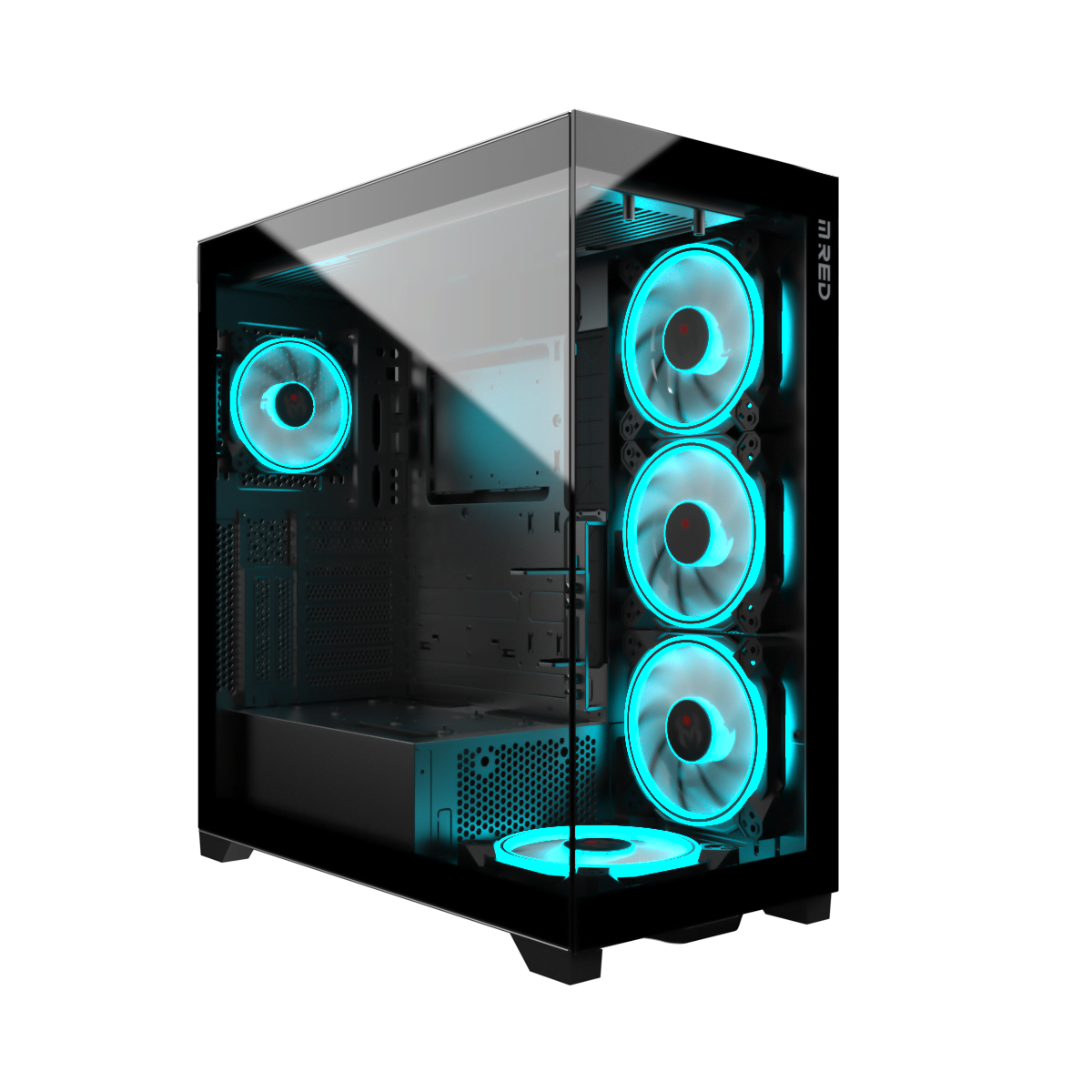 FRACTAL DESIGN Pop Mini Air RGB Blanc TG Boitier PC Micro-ATX (FD