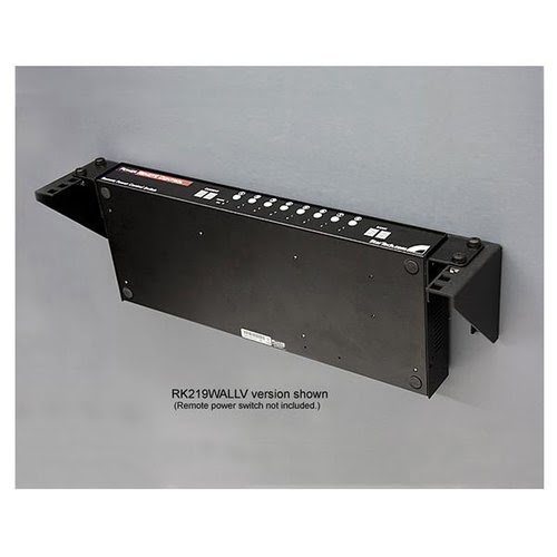 StarTech 1U 48cm Vertical Wall Mount Rack Bracket (RK119WALLV) - Achat / Vente Réseau divers sur grosbill.com - 3