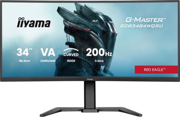 Iiyama 34 pouces  GCB3484WQSU-B2 - Ecran PC Iiyama - grosbill.com - 1