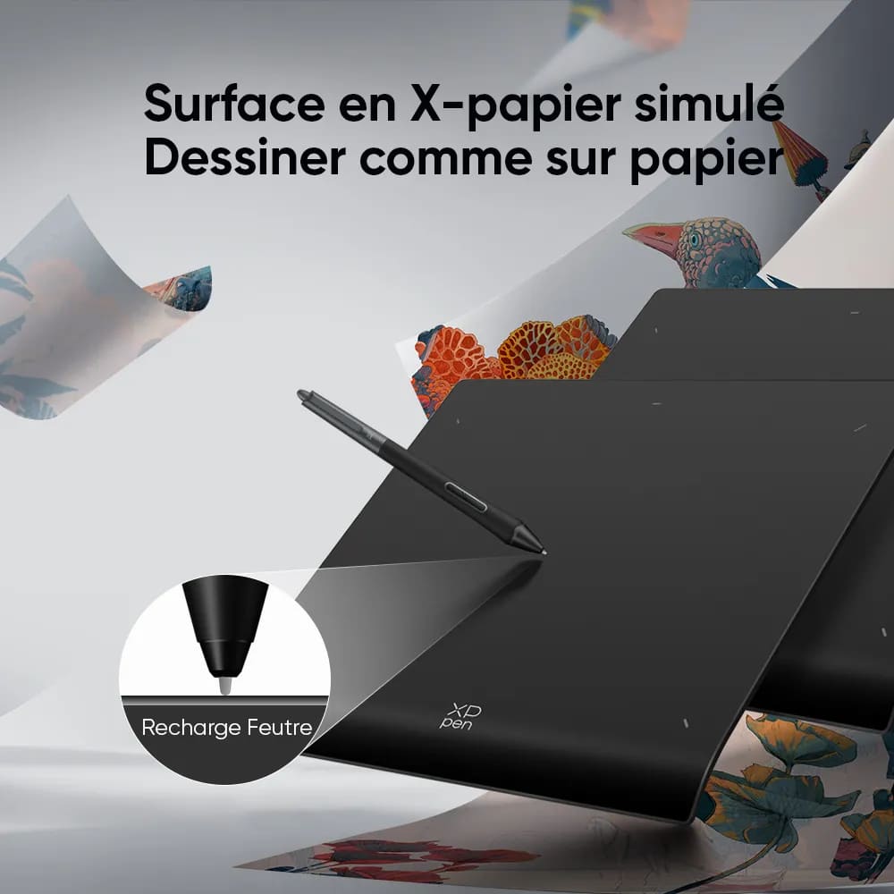 XPPEN Deco Pro LW Gen 2/5080LPI/11"/Noir - Tablette graphique - 7