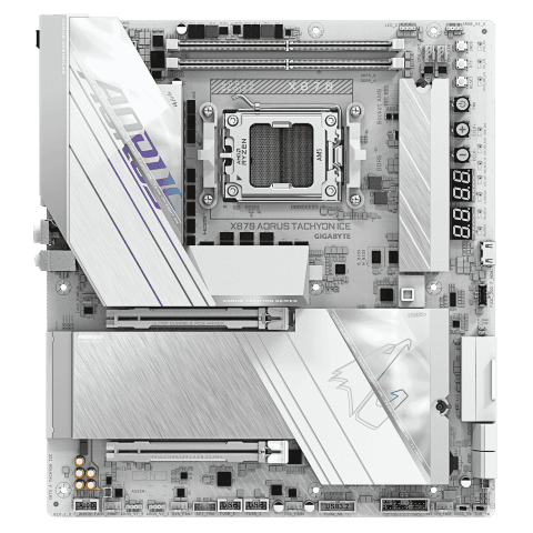 Gigabyte X870 AORUS TACHYON ICE ATX  - Carte mère Gigabyte - 2