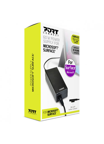 Port Chargeur secteur 60W pour MICROSOFT Surface - 2 embouts (900102) - Achat / Vente Chargeur sur grosbill.com - 3