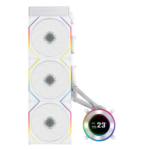 Lian-Li Hydroshift II LCD-C 360TL ARGB Blanc - Watercooling - 2