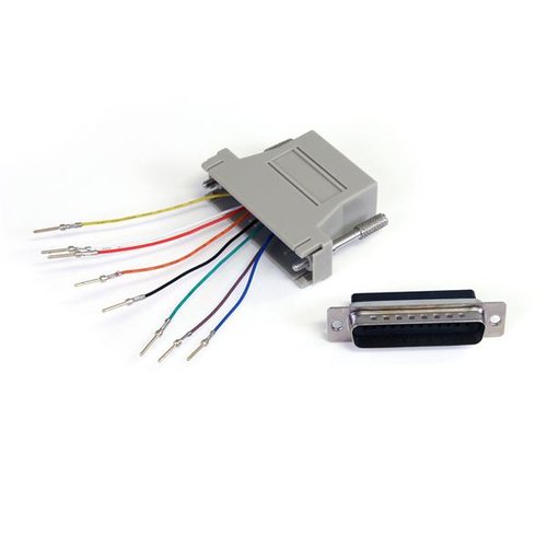 DB25 to RJ45 Modular Adapter - M/F - Achat / Vente sur grosbill.com - 0