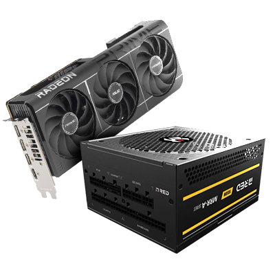 Prime Radeon RX 9070 EVO OC 16Go+MRR-1050AG VP2 - grosbill.com - 0