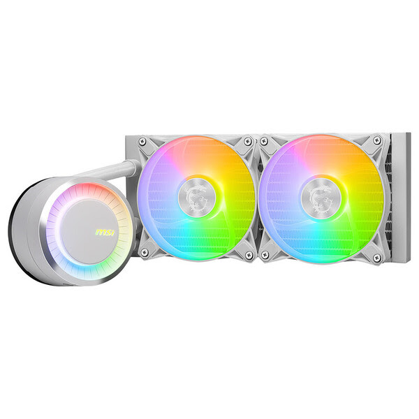 MSI MAG CORELIQUID E240 WHITE# - Watercooling MSI - grosbill.com - 2