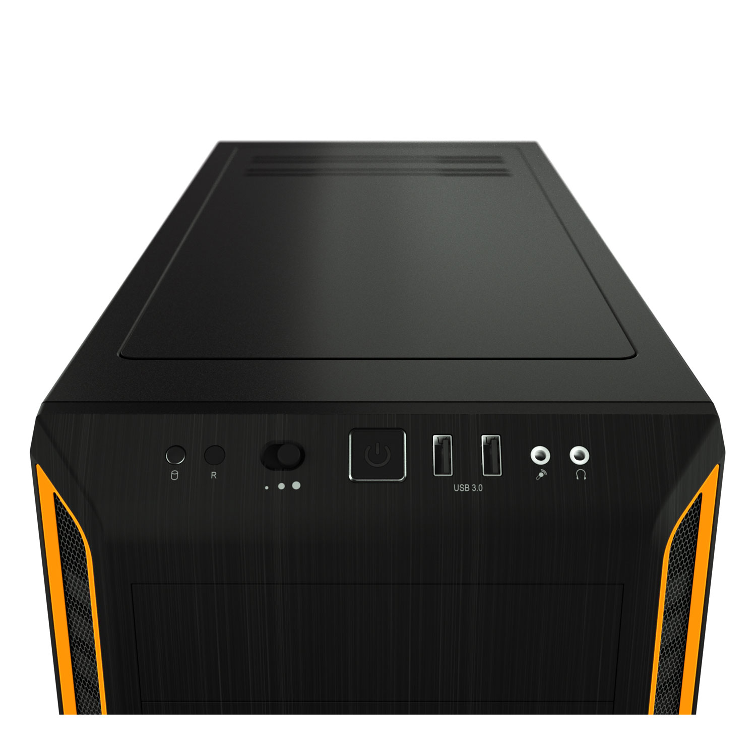 be quiet! Pure Base 600 Orange Window BGW20 Orange - Boîtier PC - 1