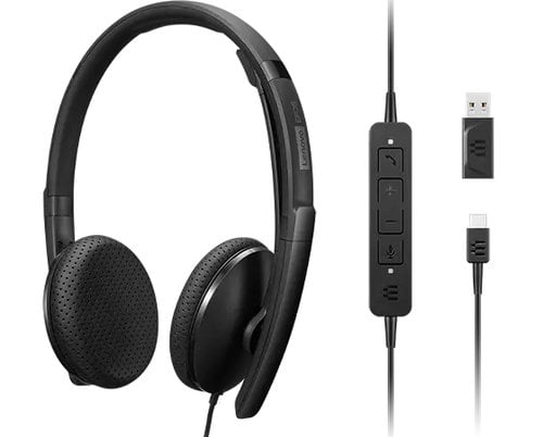Lenovo Wired VoIP Headset Zoom - Achat / Vente sur grosbill.com - 1