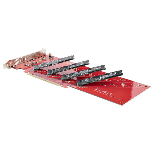 QUAD M.2 PCIE SSD ADAPTER CARD - Achat / Vente sur grosbill.com - 6