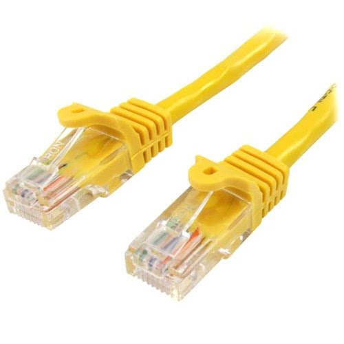 1m Yellow Snagless UTP Cat5e Patch Cable - Achat / Vente sur grosbill.com - 0