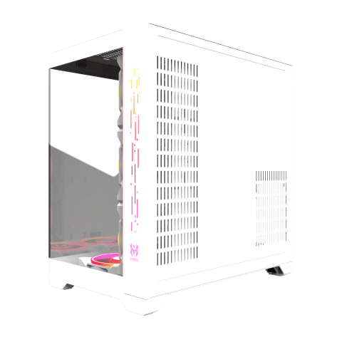 M.RED Crystal Sea Blanc  Blanc - Boîtier PC M.RED - grosbill.com - 2