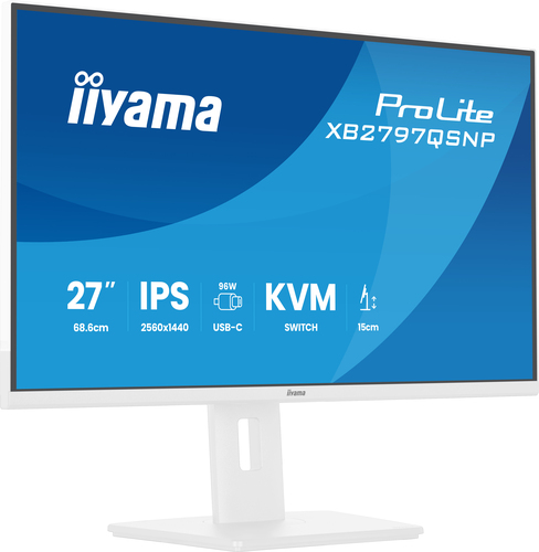 Iiyama 27 pouces  XB2797QSNP-W1 - Ecran PC Iiyama - grosbill.com - 3