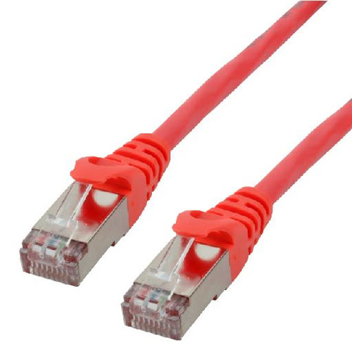MCL Samar CAT 6 U/UTP Patch cable - 10m red