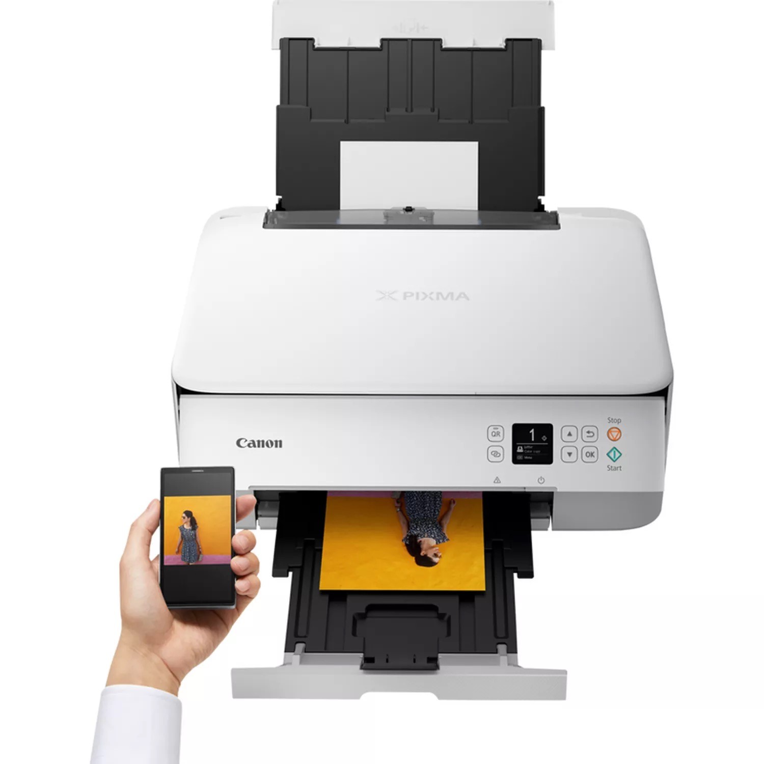 Imprimante multifonction Canon PIXMATS5351i White+Noire+Couleur-CRG PG-560/CL-561 - 4