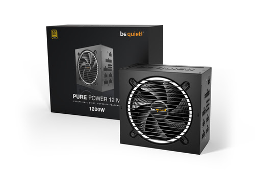 Be Quiet! ATX 1200W - Pure Power 12 M 80+ Gold - BN346