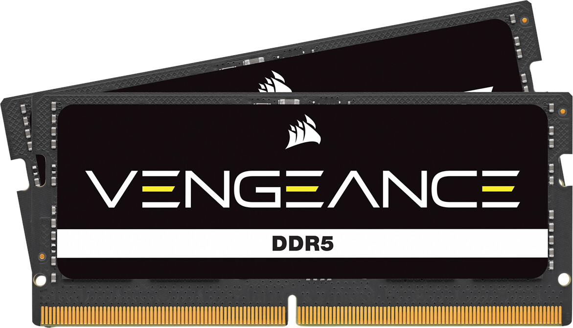 Corsair CMSX32GX5M2A4800C40 (2x16Go DDR5 4800 PC38400) - Mémoire PC portable - 0